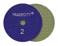 Алмазные гибкие шлифовальные круги Треугольник Pads 5-STEP №2 D100