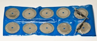 Набор алмазных расшивочных дисков Гальваника D25