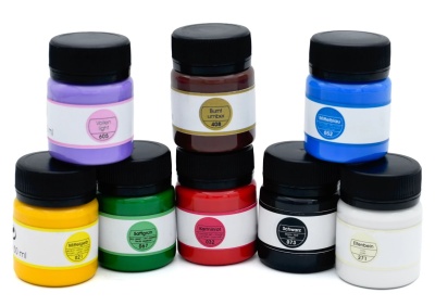 Краска минеральная для портретов (8 цветов, 50 мл)