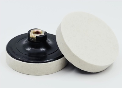 Фетровый круг для полировки природного камня круг D100/M14/H20